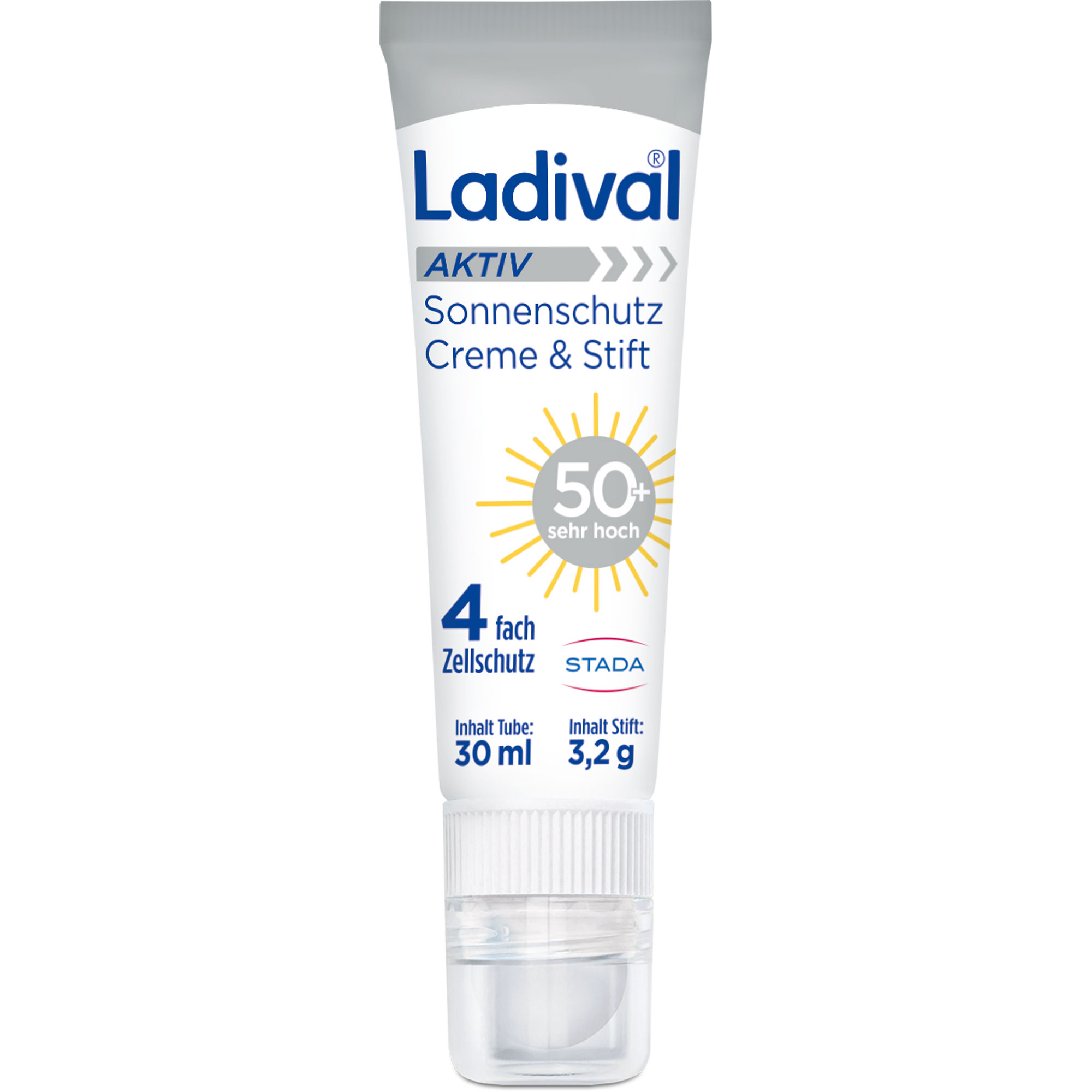 LADIVAL Aktiv Sonnenschutz Creme & Stift LSF 50+