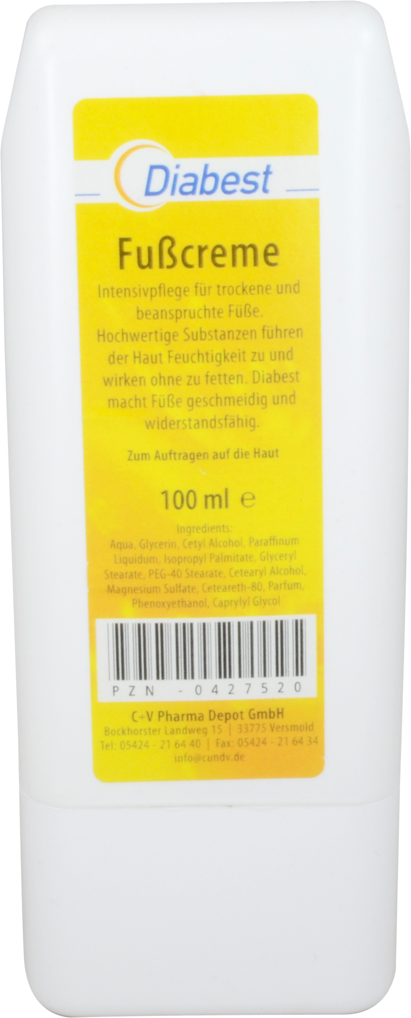 DIABEST Fußcreme