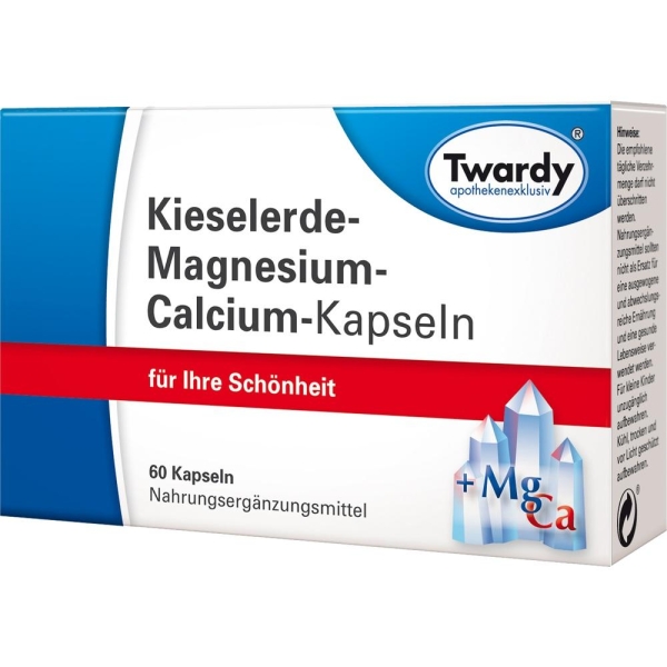 KIESELERDE MAGNESIUM Calcium Kapseln 60 St