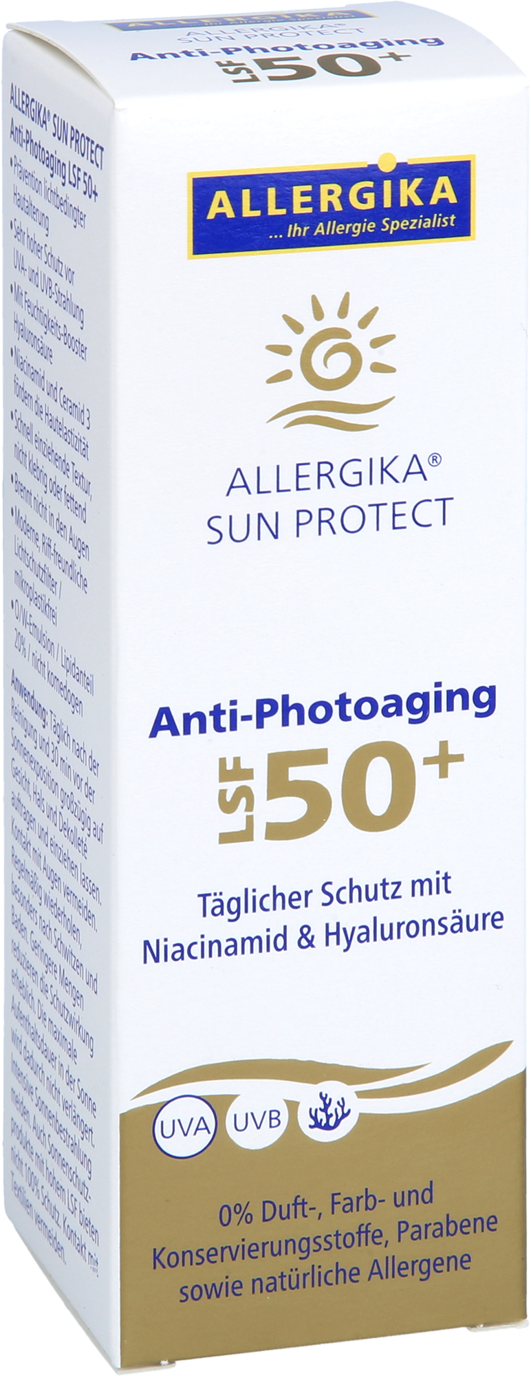 ALLERGIKA SUN PROTECT Anti-Photoaging Cr.LSF 50+