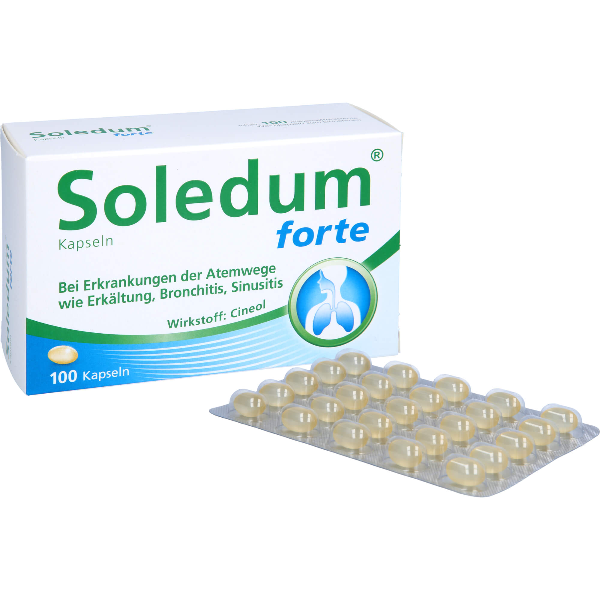 SOLEDUM Kapseln forte 200 mg 100 St