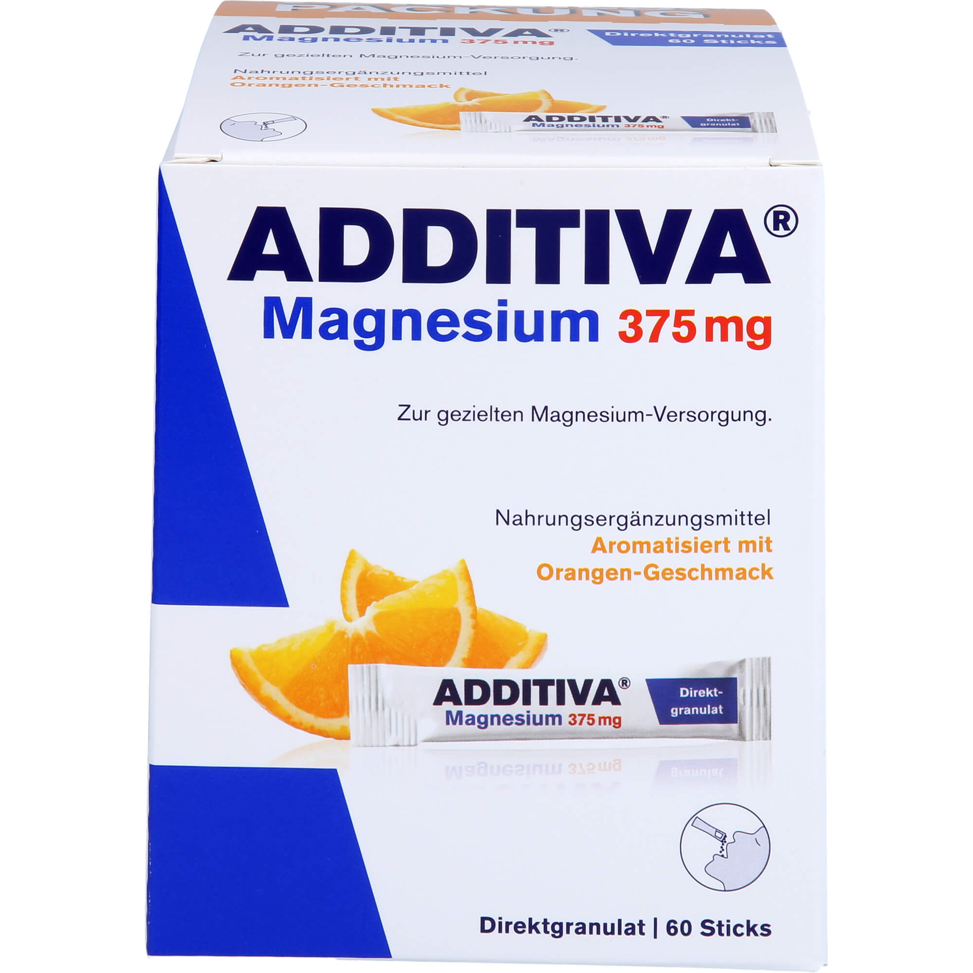 ADDITIVA Magnesium 375 mg Sticks