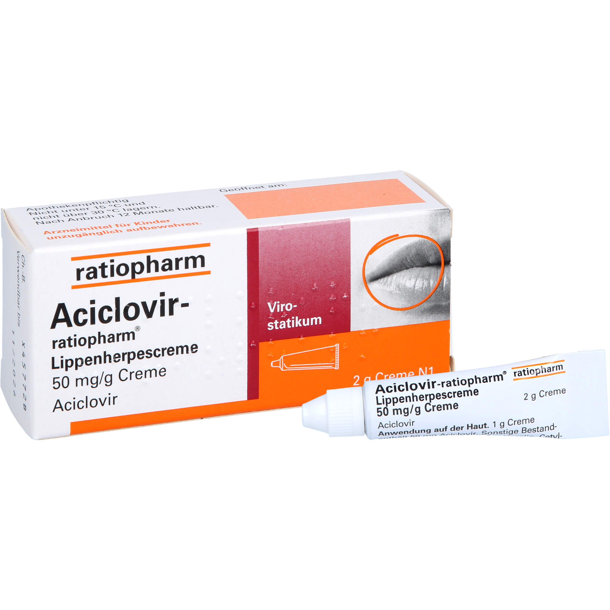ACICLOVIR-ratiopharm Lippenherpescreme