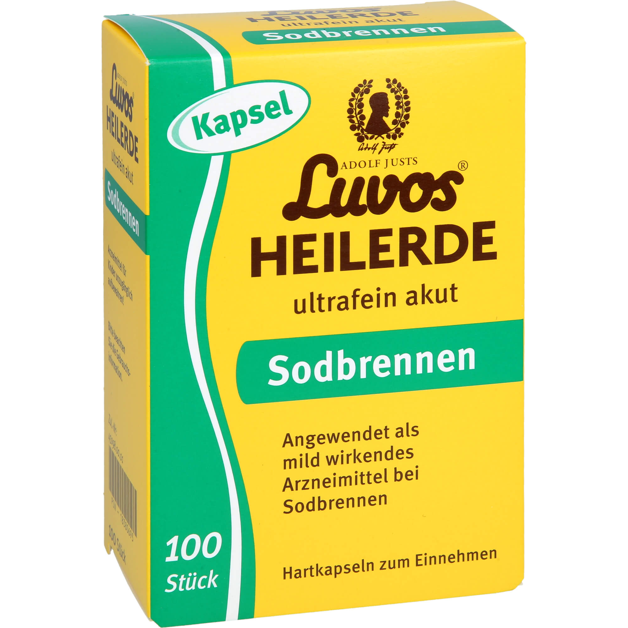 LUVOS Heilerde ultrafein akut Sodbrennen Kapseln 100 St