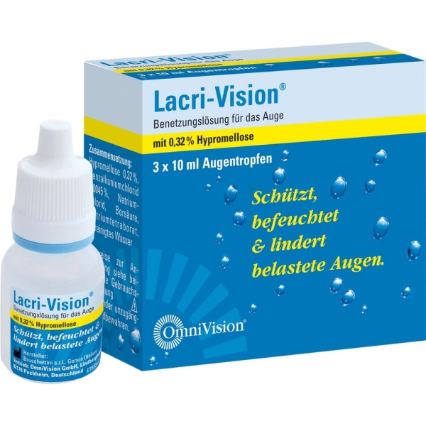 LACRI-VISION Augentropfen 3X10 ml