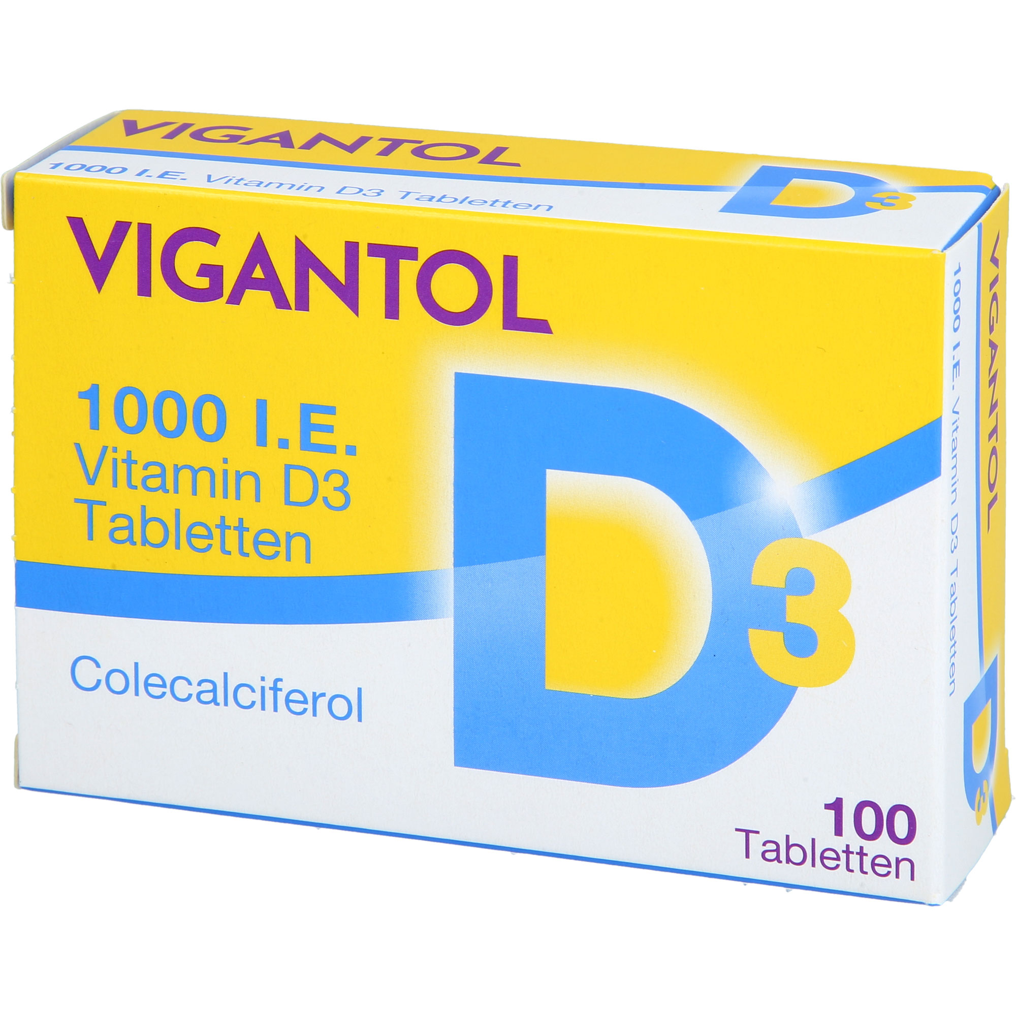 VIGANTOL 1.000 I.E. Vitamin D3 Tabletten 100 St