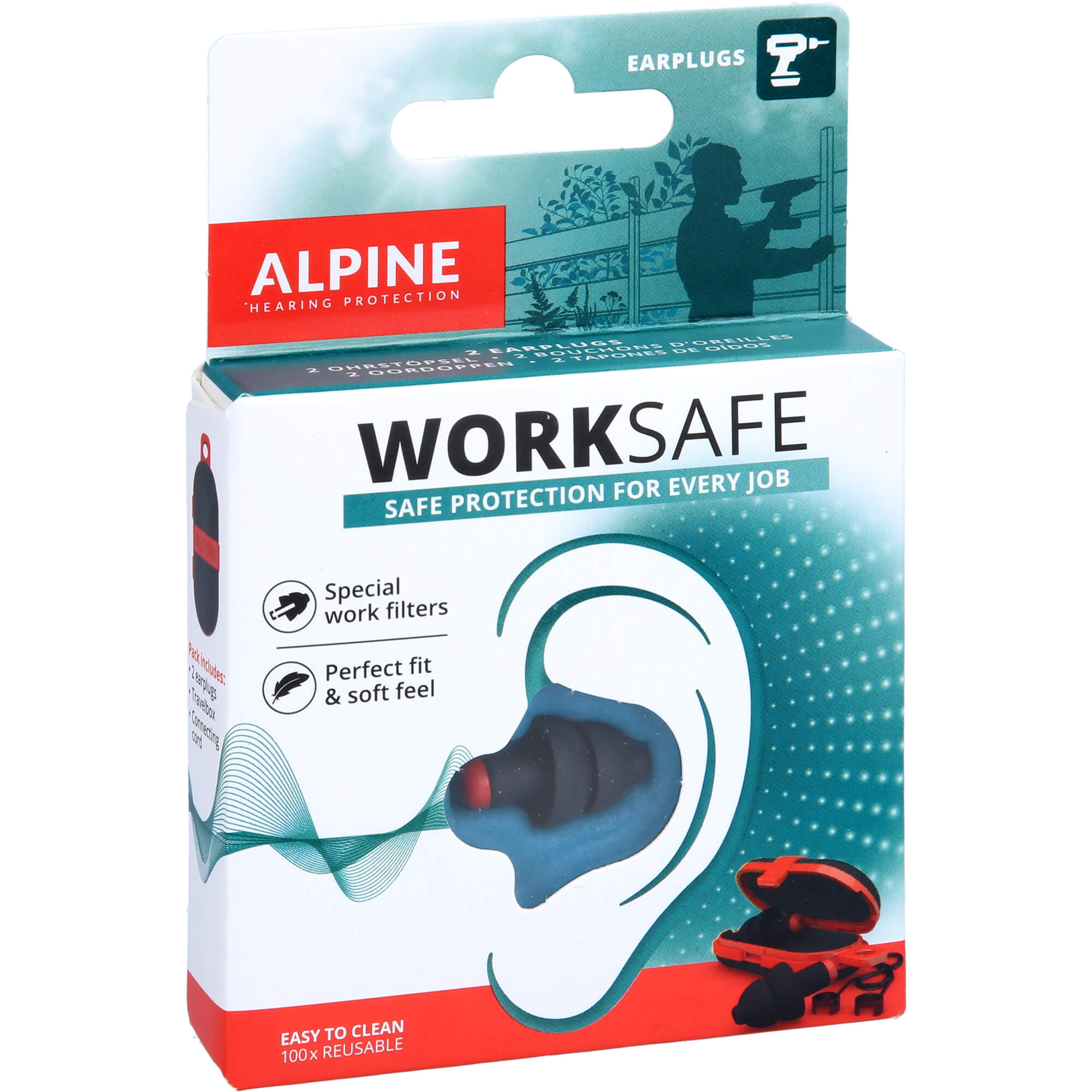 ALPINE WORKSAFE Ohrstöpsel