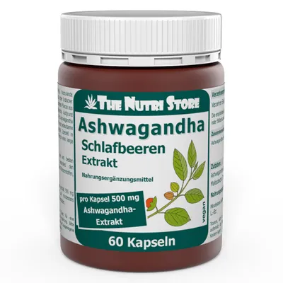 ASHWAGANDHA 500 mg Extrakt Kapseln 60 St