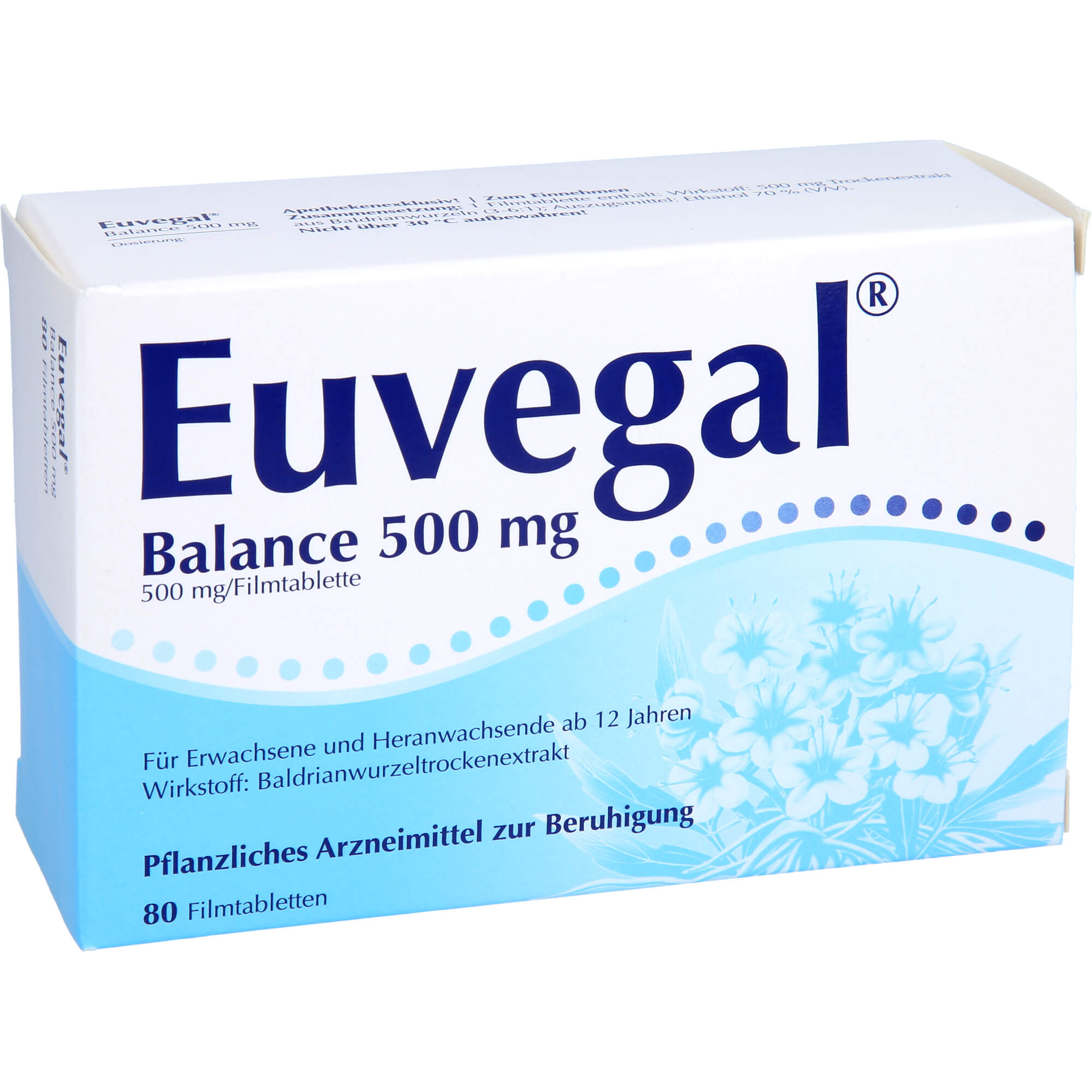 EUVEGAL Balance 500 mg Filmtabletten 80 St