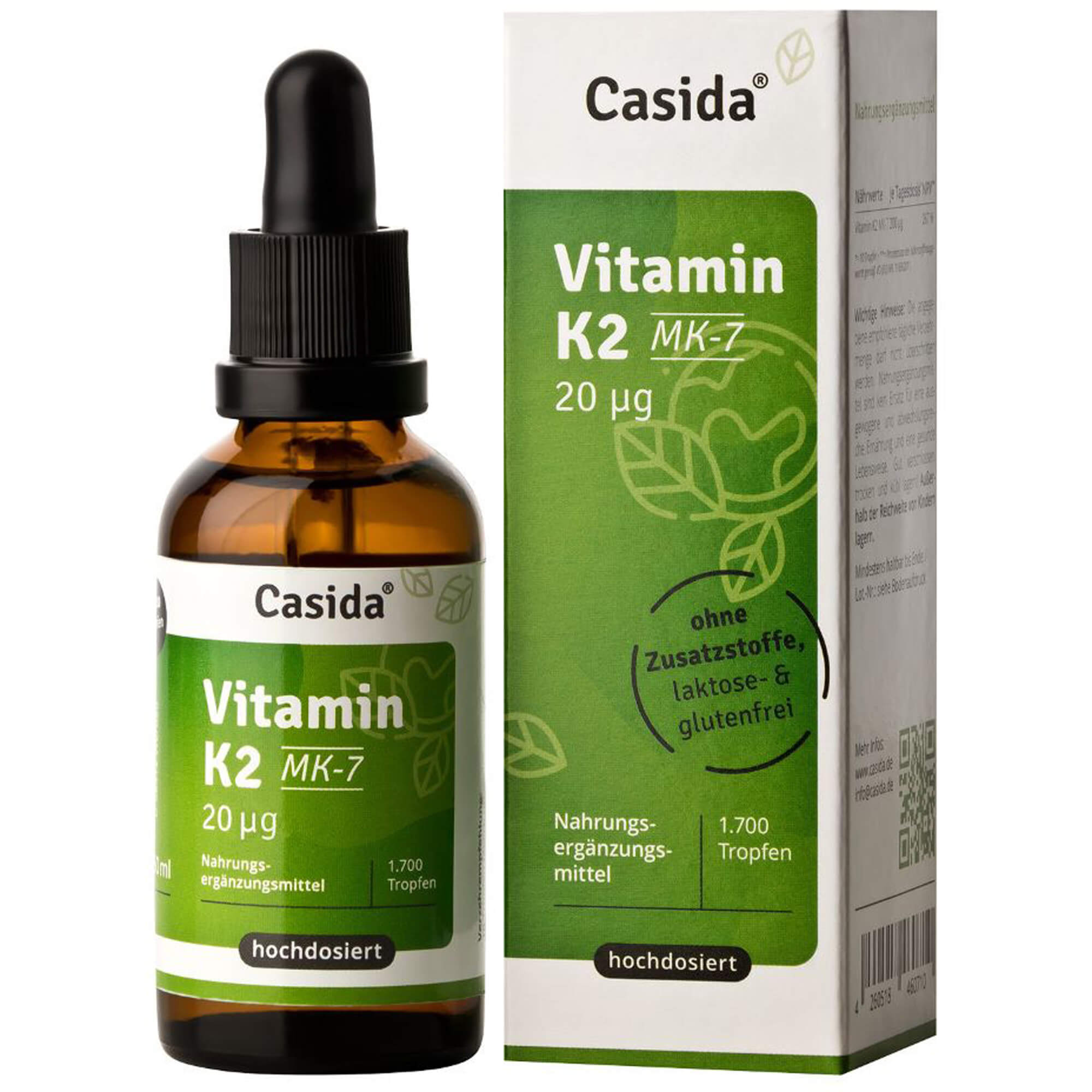 VITAMIN K2 TROPFEN MK7 vegan