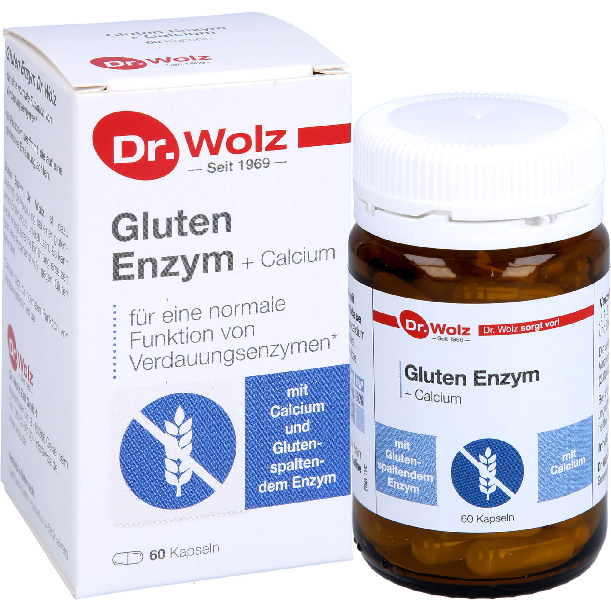 GLUTEN Enzym Kapseln