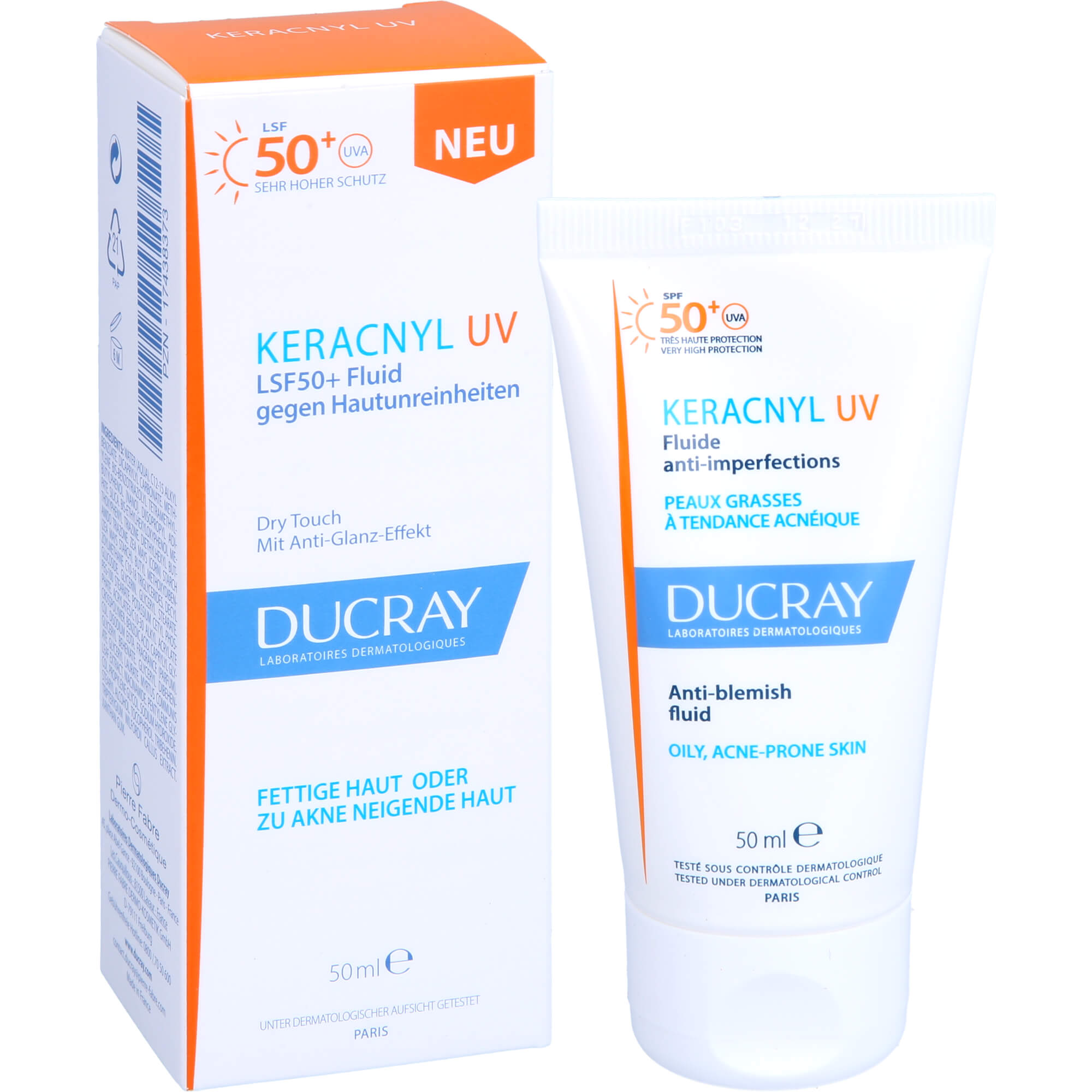 DUCRAY KERACNYL UV Fluid SPF 50+