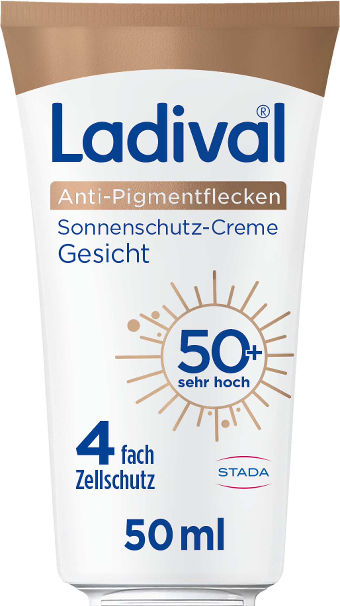 LADIVAL Anti-Pigmentflecken Creme Gesicht LSF 50+