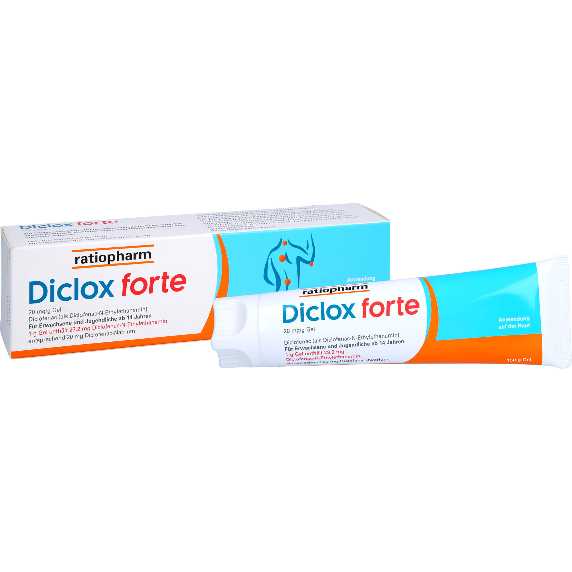 DICLOX forte 20 mg/g Gel 150 g