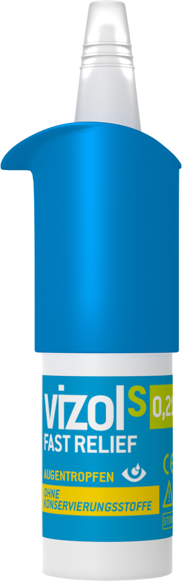 VIZOL S 0,21% Fast Relief Augentropfen