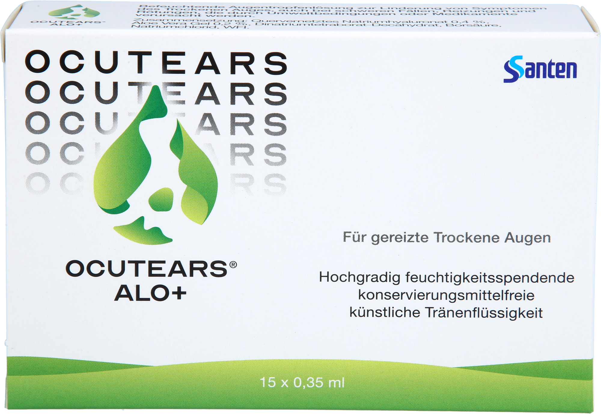 OCUTEARS Alo+ Augentropfen Einzeldosispipetten