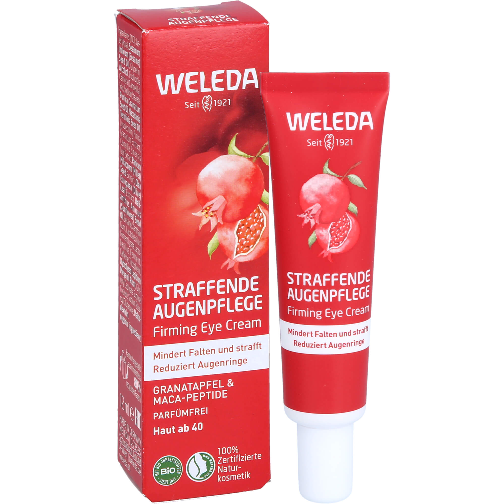 WELEDA straffende Augenpflege Granatapfel & Maca