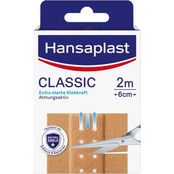 HANSAPLAST Classic Pflaster 6 cmx2 m