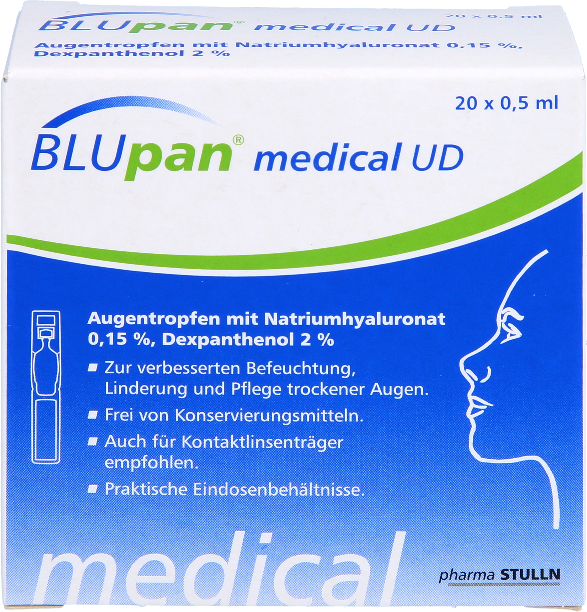 BLUPAN medical UD Augentropfen 20X0.5 ml