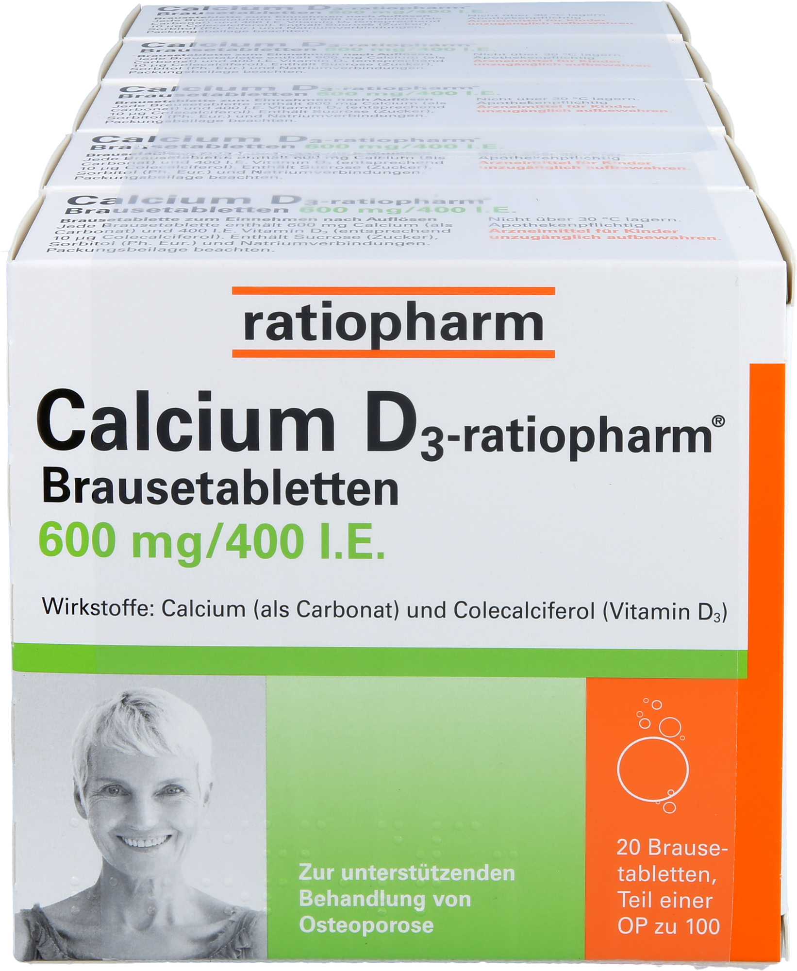 CALCIUM D3-ratiopharm Brausetabletten