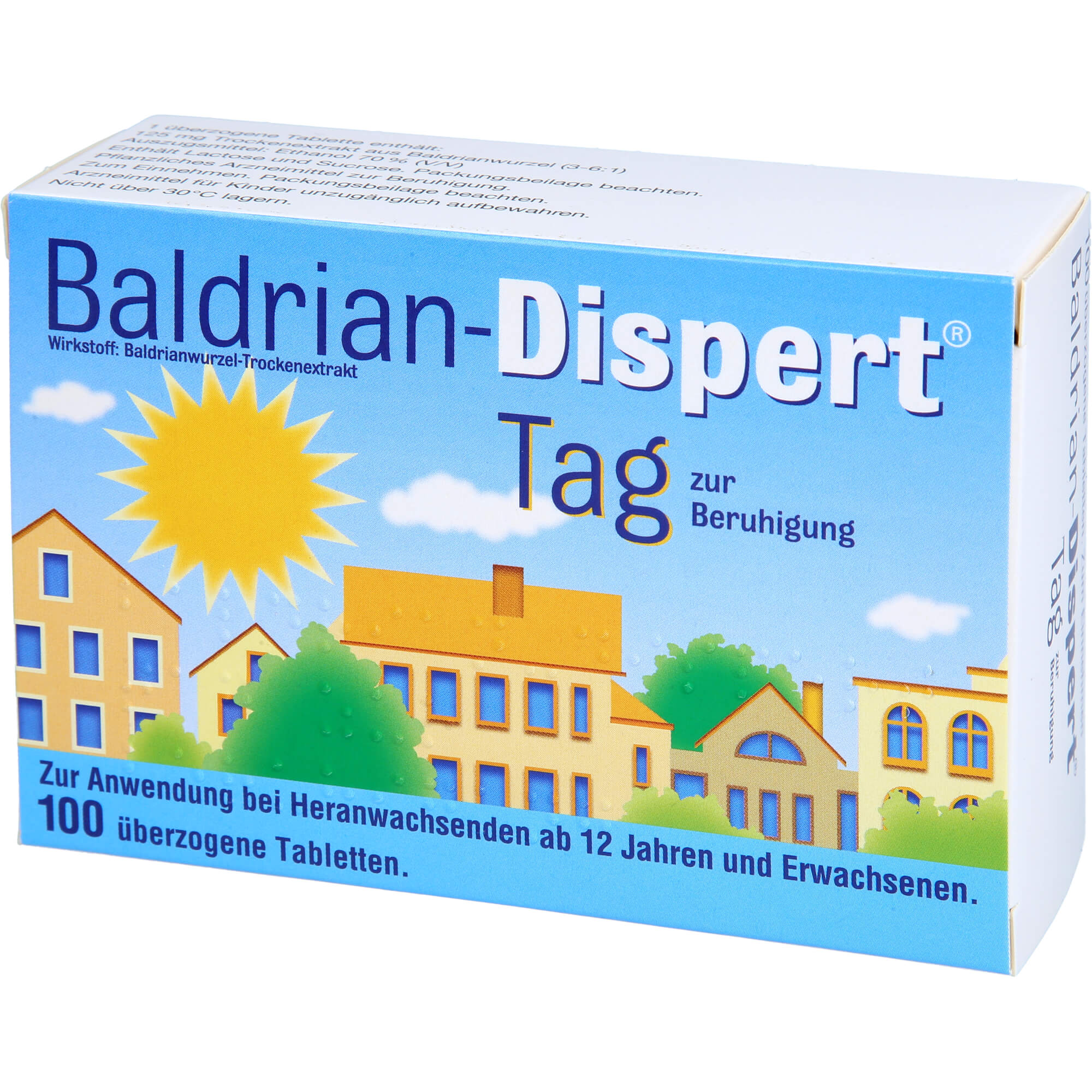 BALDRIAN DISPERT Tag überzogene Tabletten 100 St