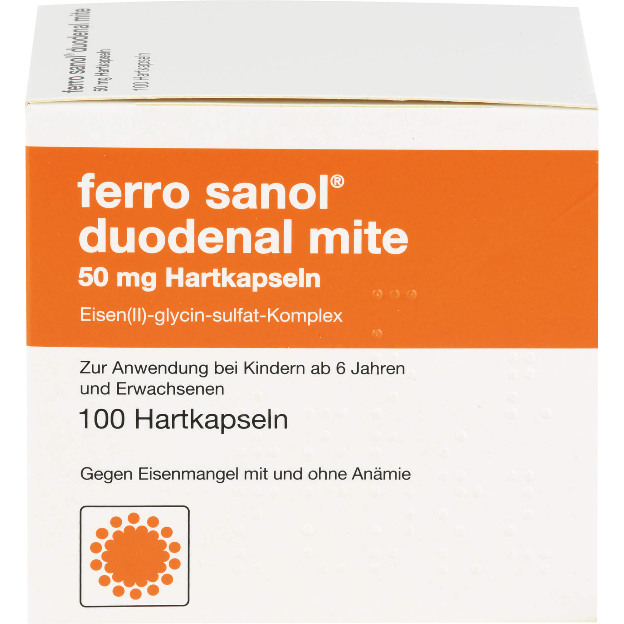 FERRO SANOL duodenal mite 50 mg magensaftr.Hartk. 100 St