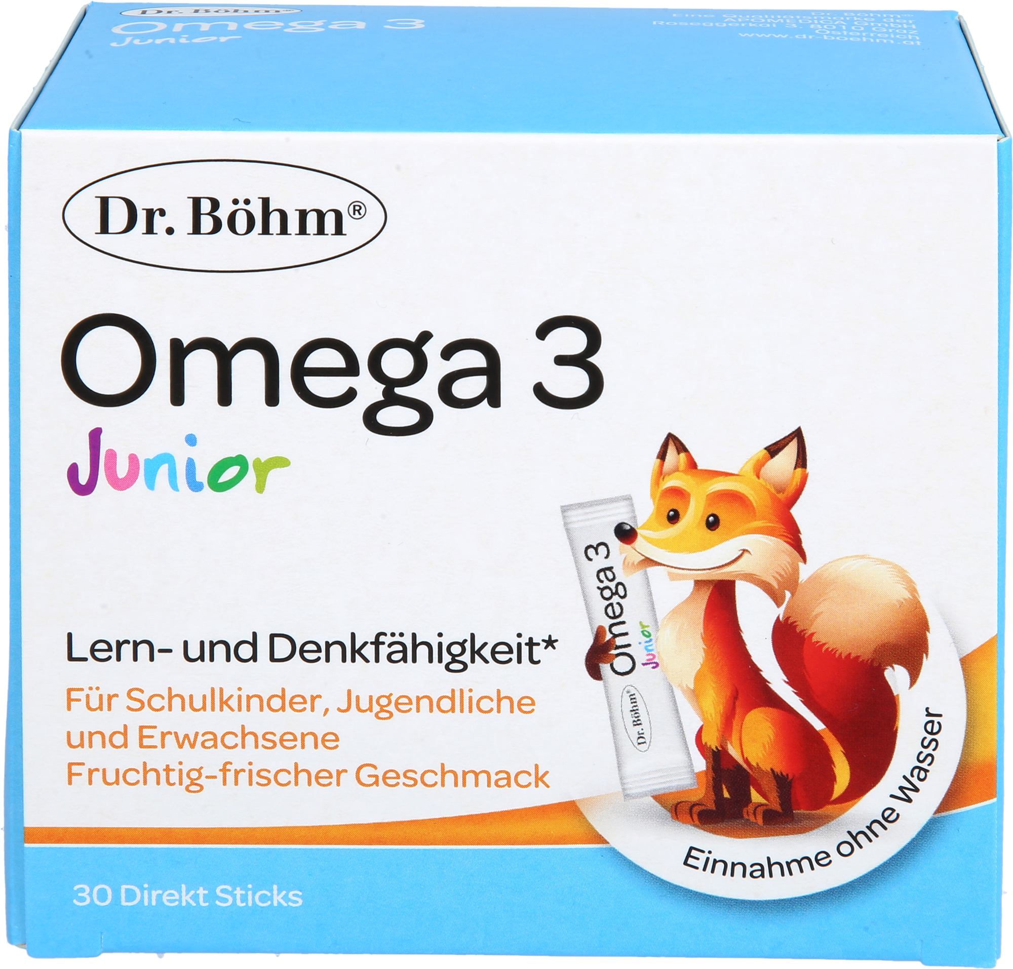 DR.BÖHM Omega-3 Junior Direkt Sticks