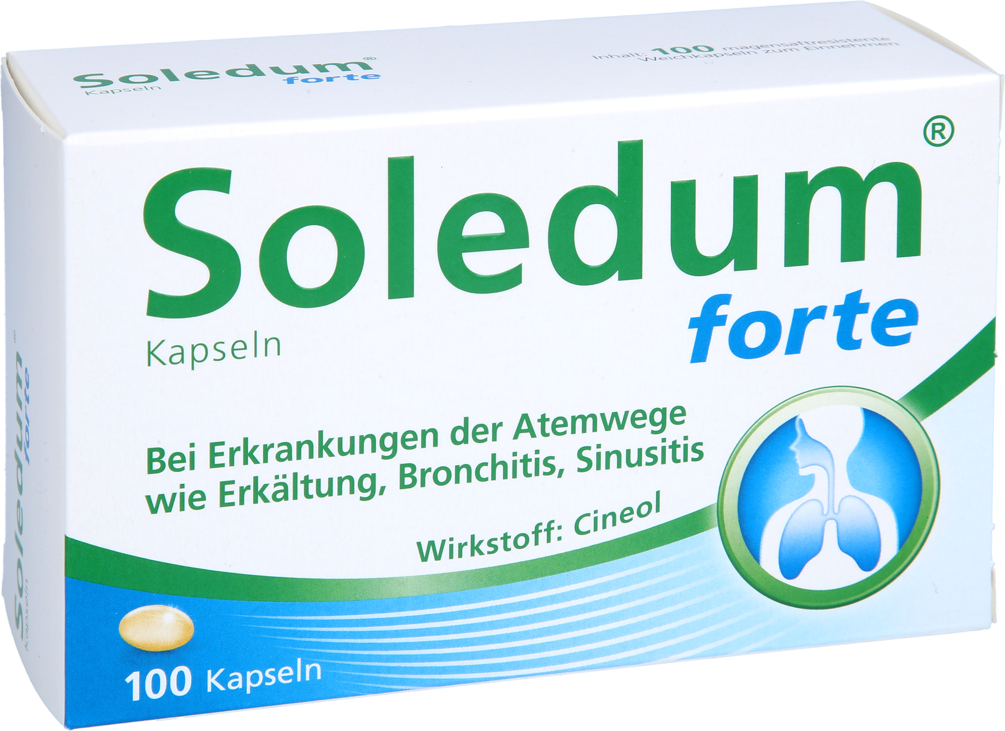 SOLEDUM Kapseln forte 200 mg 100 St