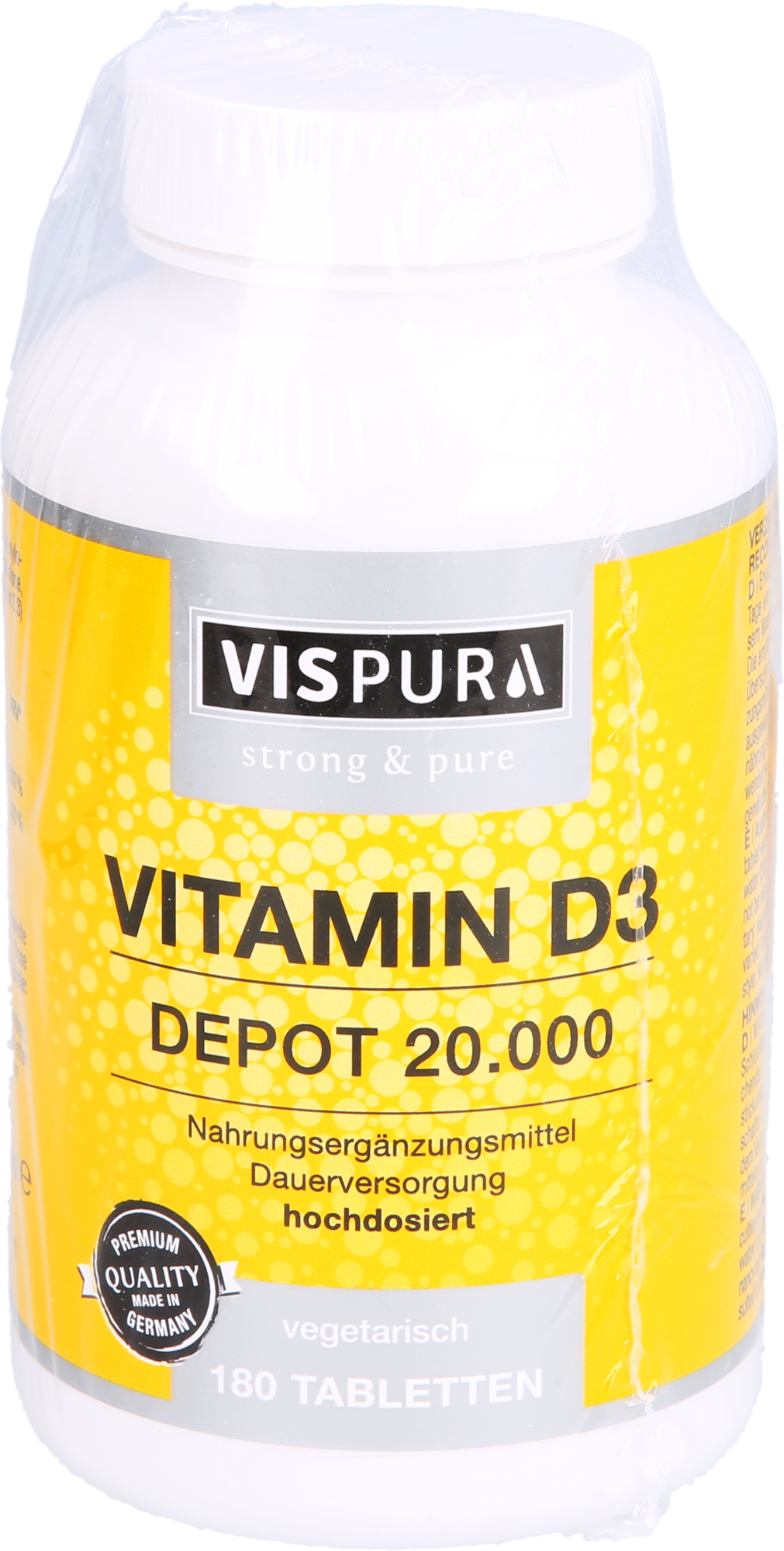 VITAMIN D3 20.000 I.E. Depot hochdosiert Tabletten