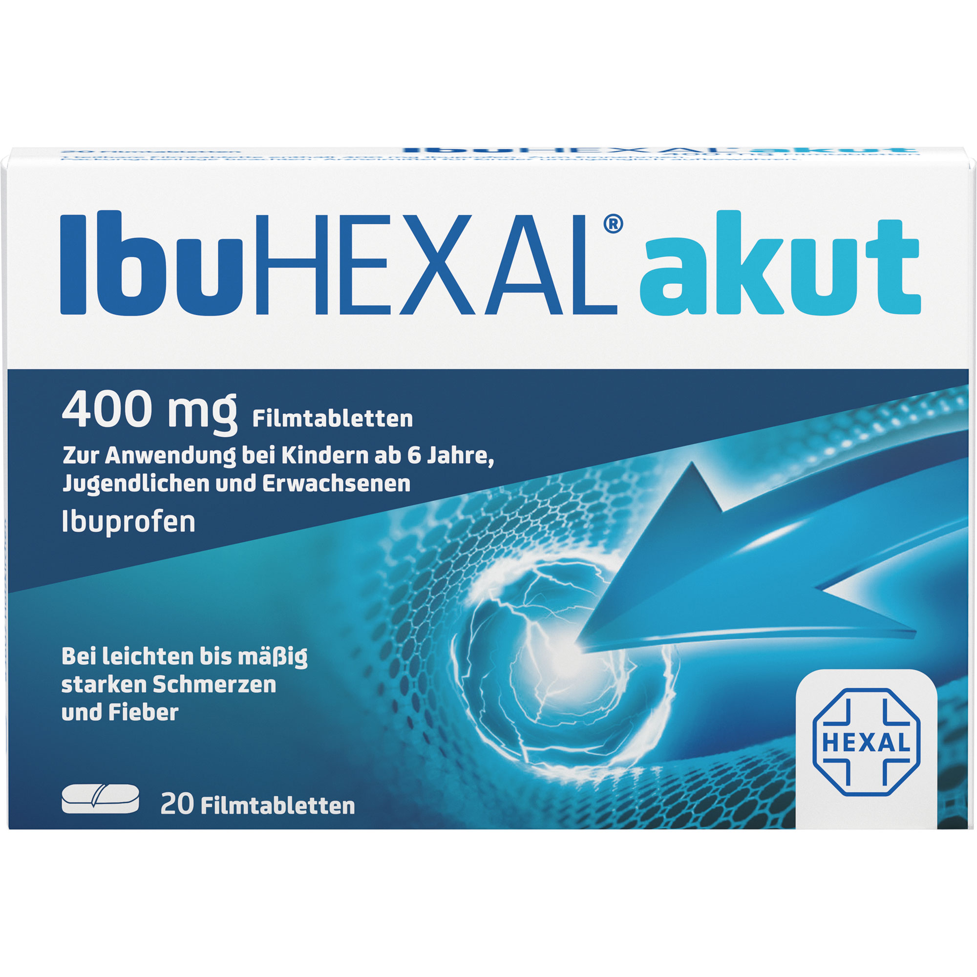 IBUHEXAL akut 400 Filmtabletten 20 St