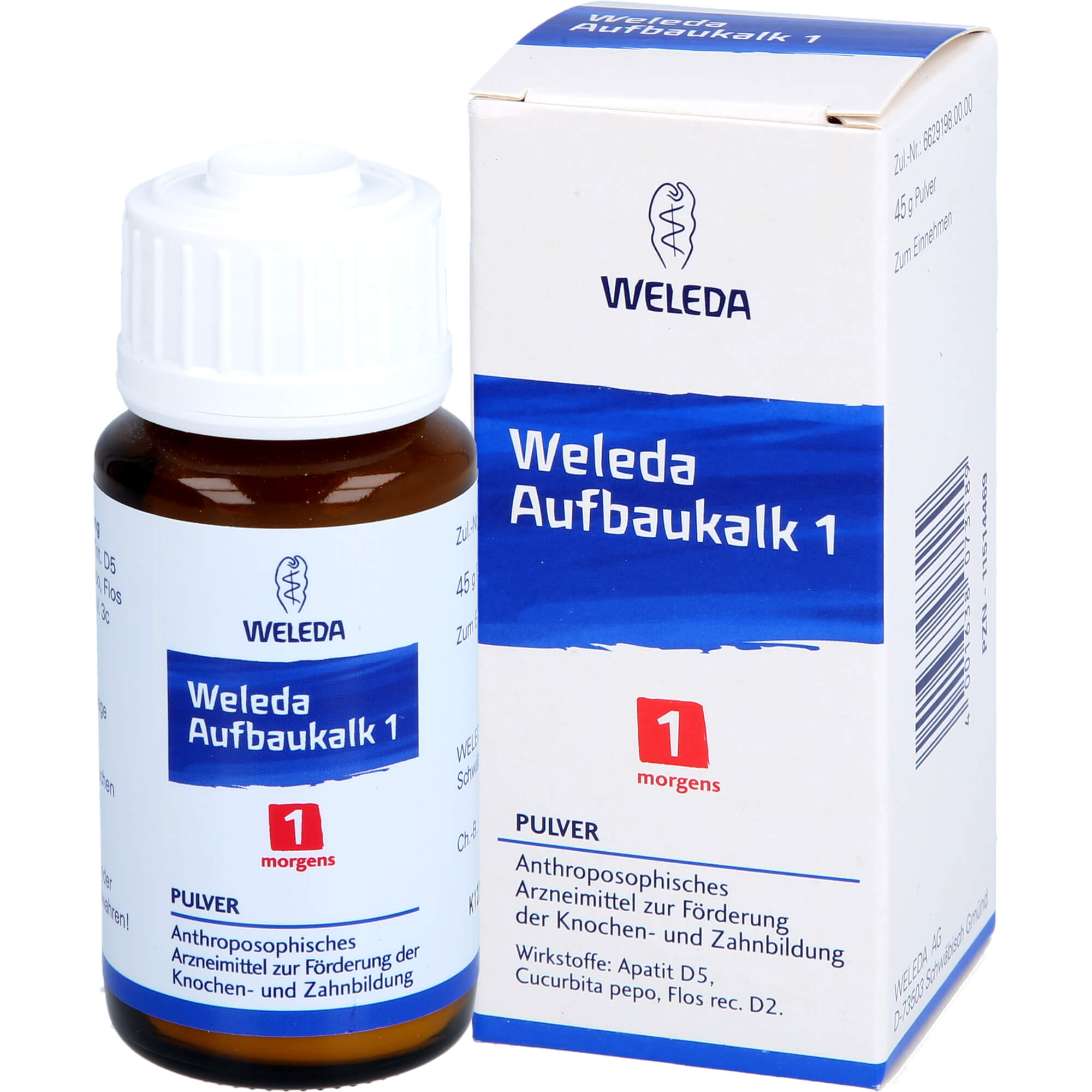 WELEDA Aufbaukalk 1 Pulver