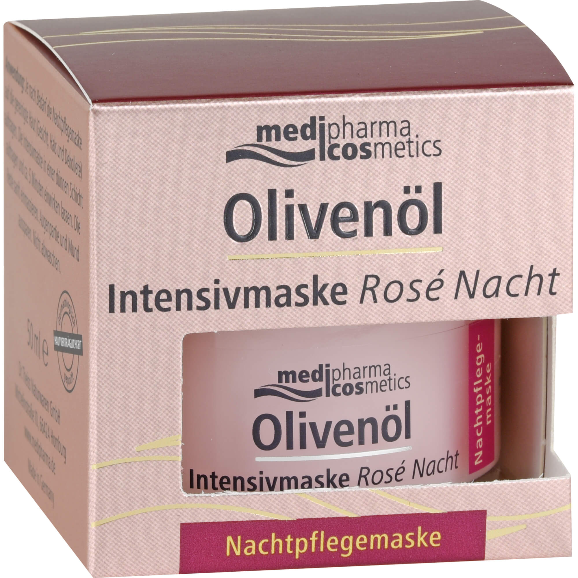 OLIVENÖL INTENSIVMASKE Rose Nachtcreme