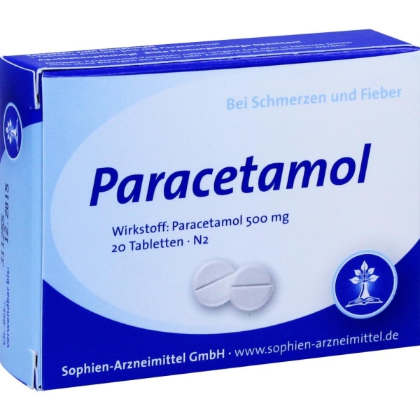 PARACETAMOL Sophien 500 Tabletten