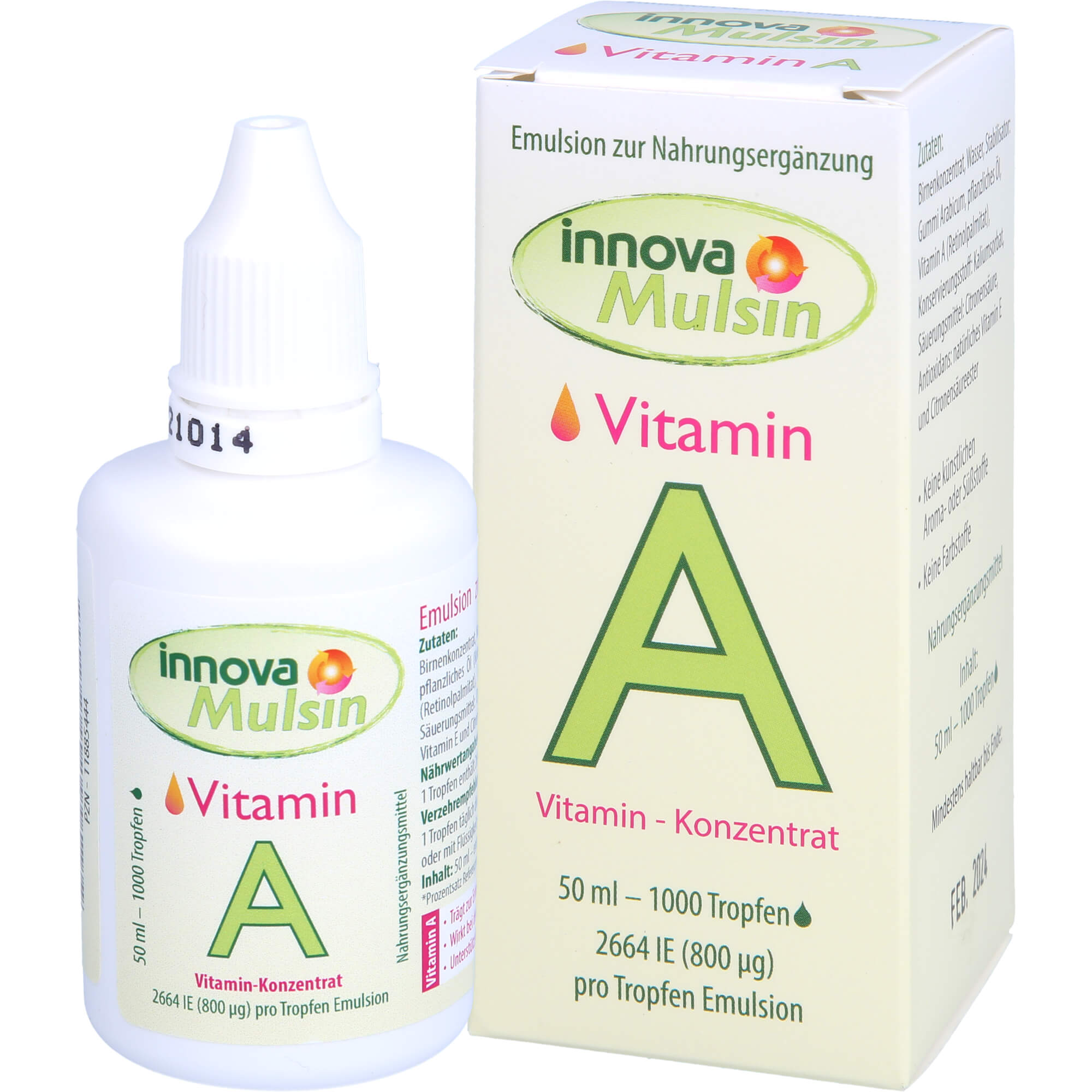 INNOVA Mulsin Vitamin A forte Emulsion