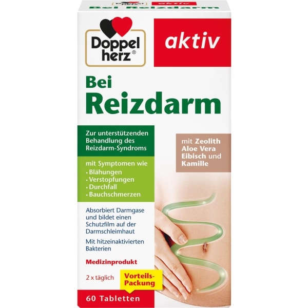 DOPPELHERZ Bei Reizdarm Tabletten 60 St