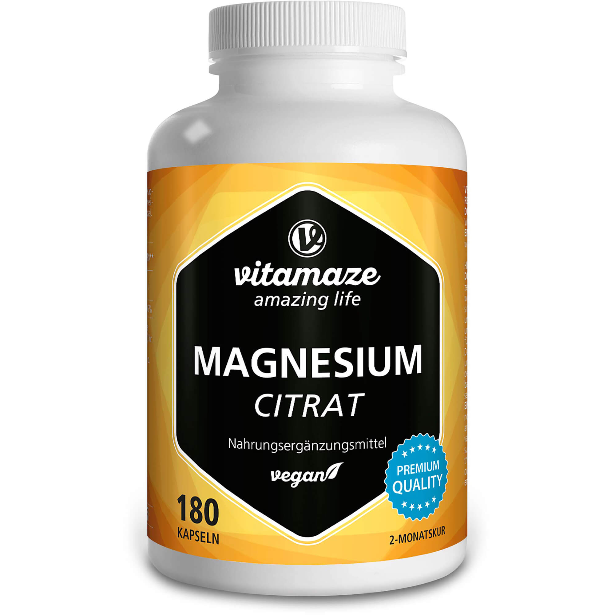 MAGNESIUMCITRAT 360 mg vegan Kapseln