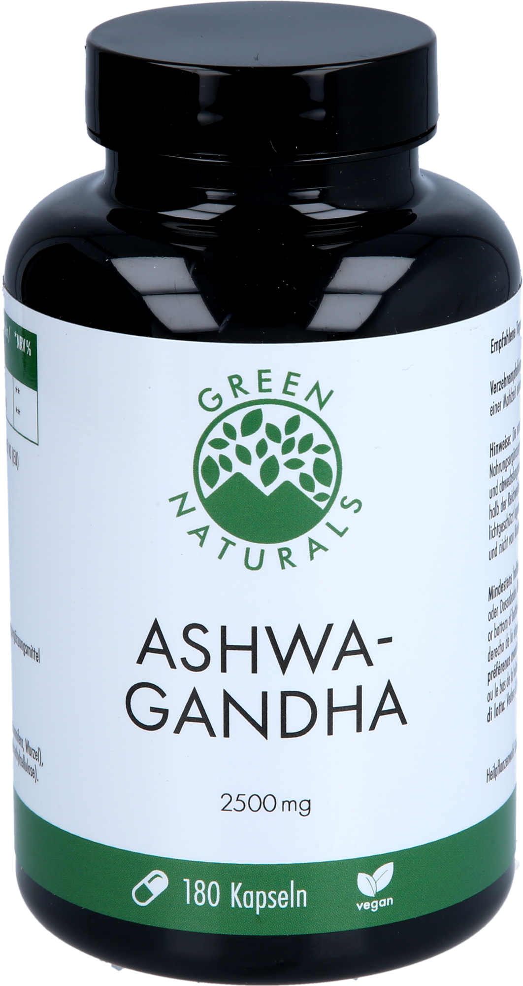 GREEN NATURALS Ashwagandha 2500mg hochdos.veg.Kps.