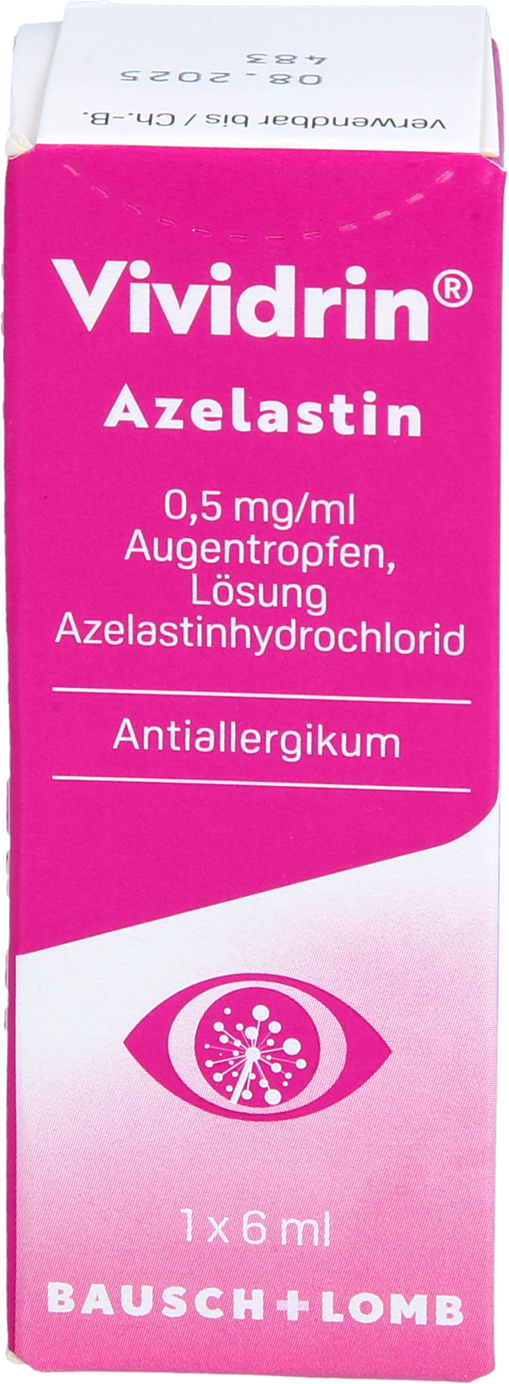 VIVIDRIN Azelastin 0,5 mg/ml Augentropfen