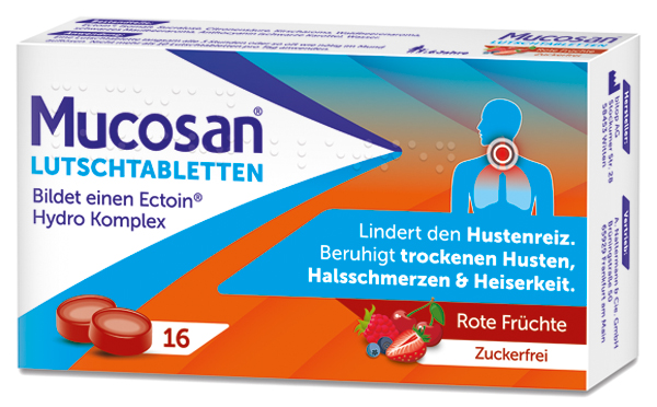 MUCOSAN Lutschtabletten rote Früchte