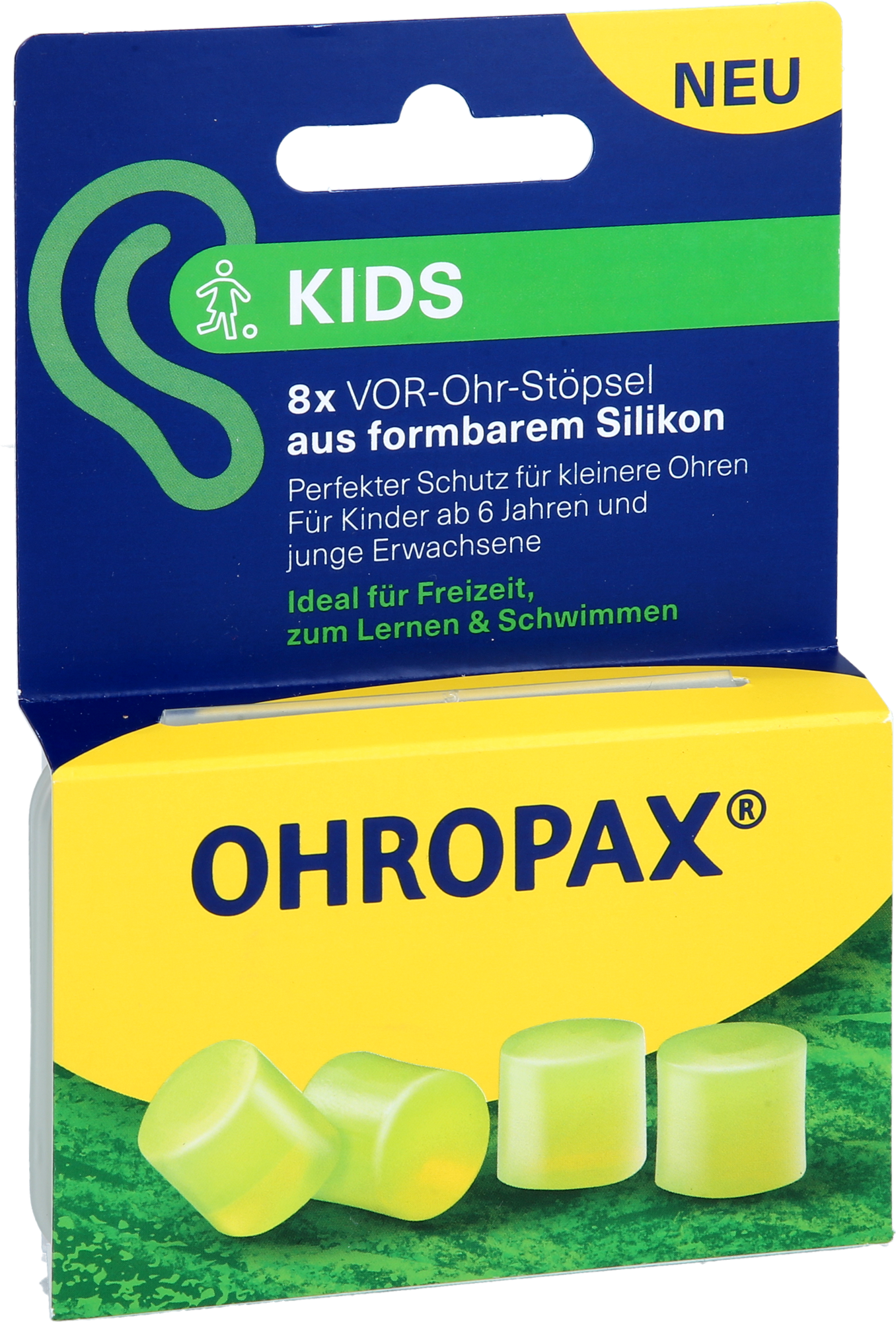 OHROPAX Kids Silikon Vor-Ohr Stöpsel