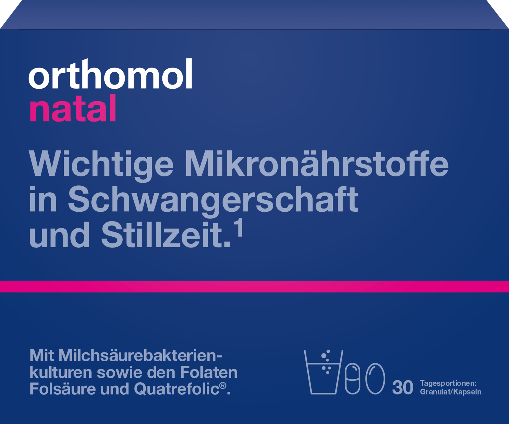 ORTHOMOL Natal Granulat/Kapseln 30 Btl.Kombipack.