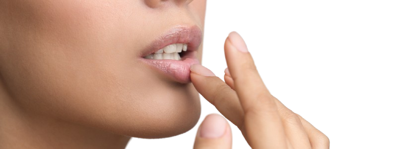 Herpes Lippen
