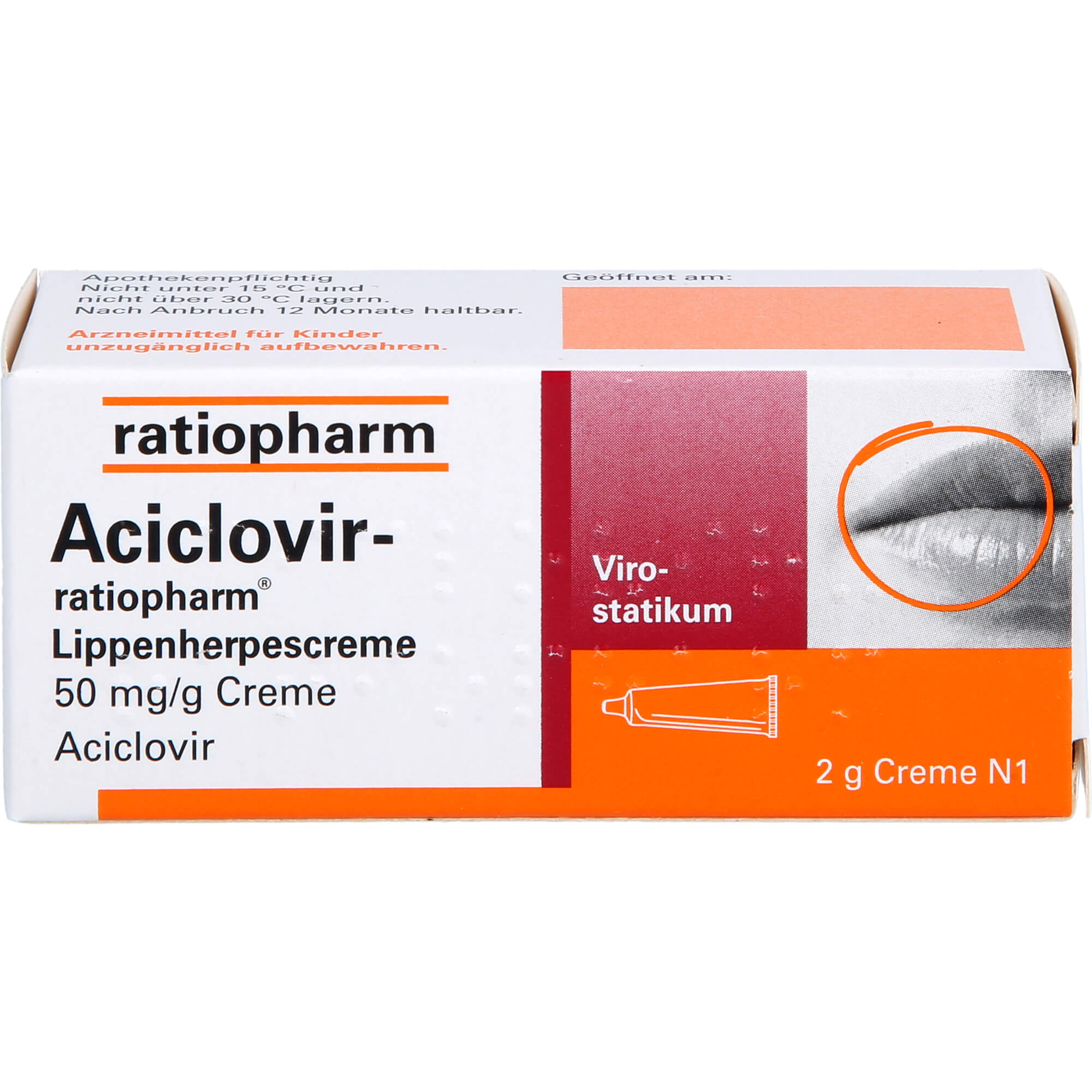 ACICLOVIR-ratiopharm Lippenherpescreme