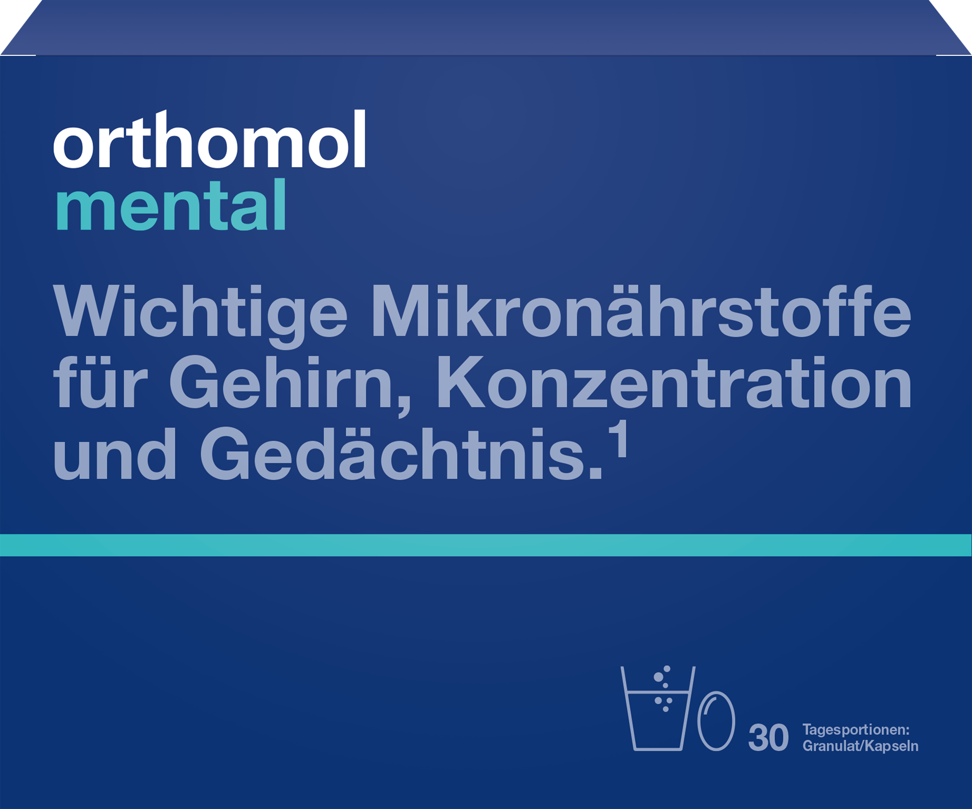ORTHOMOL mental Granulat/Kapseln 30 Tage Kombip.