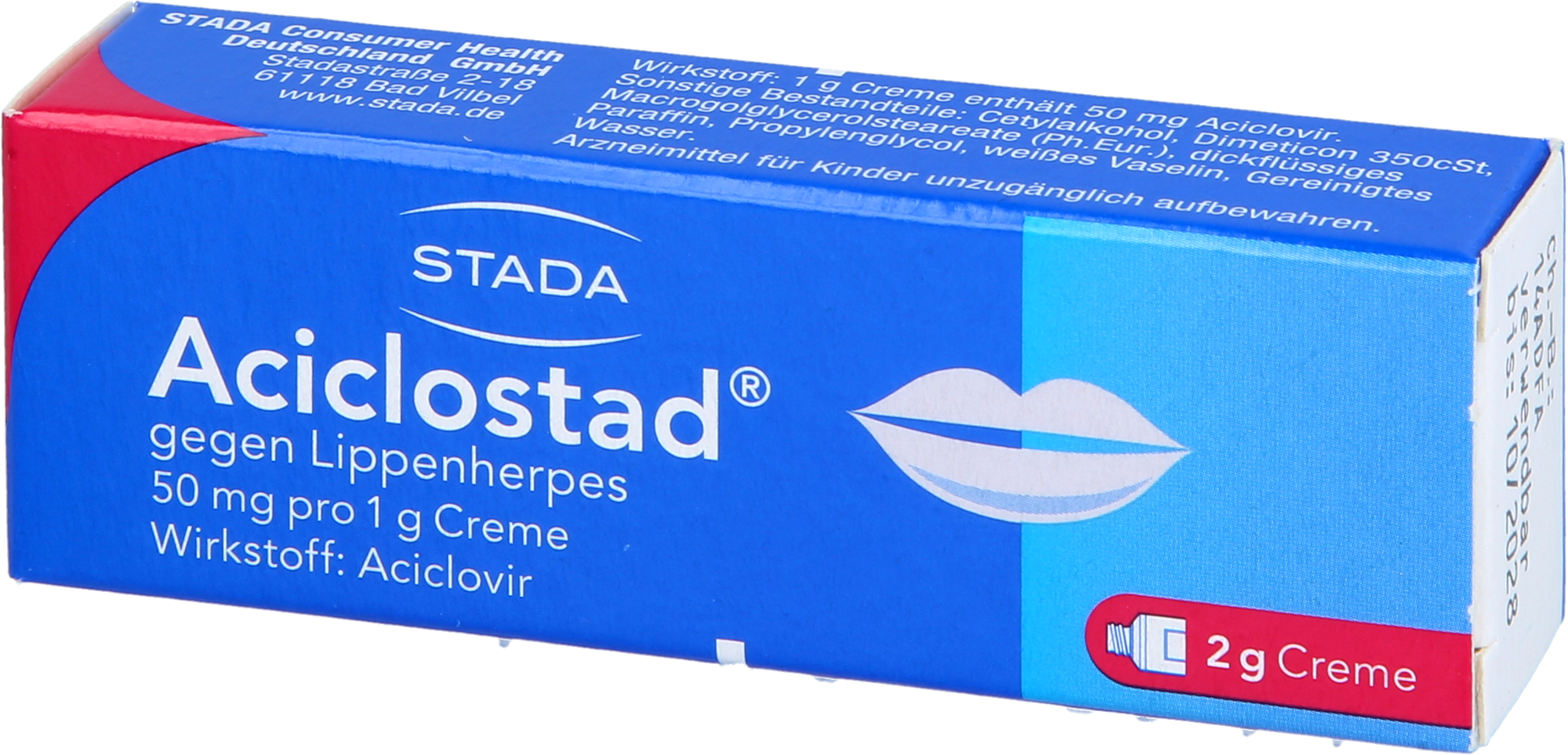 ACICLOSTAD Creme gegen Lippenherpes