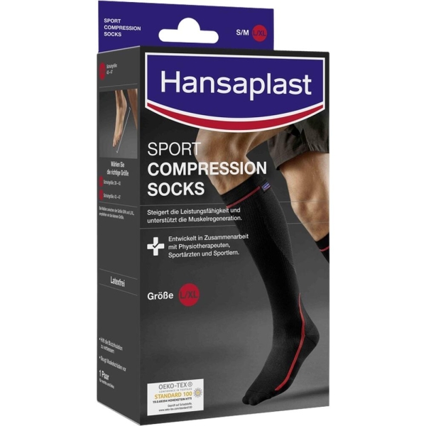 HANSAPLAST Sport Compression Socks Gr.L