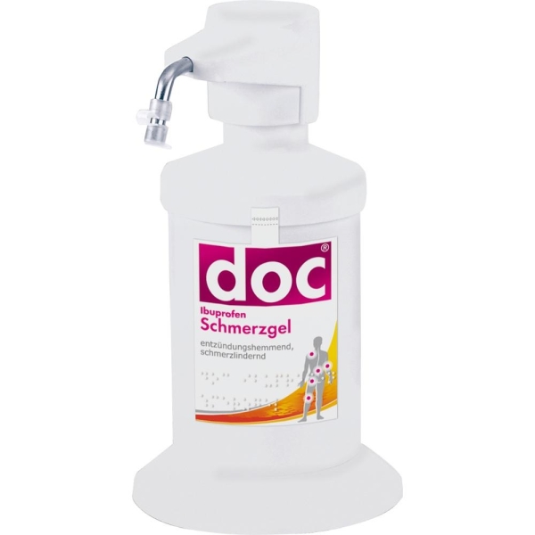 DOC IBUPROFEN Schmerzgel Spender/Sockel