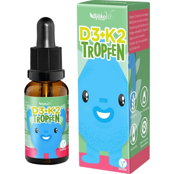 VITAMIN D3+K2 Kinder Tropfen
