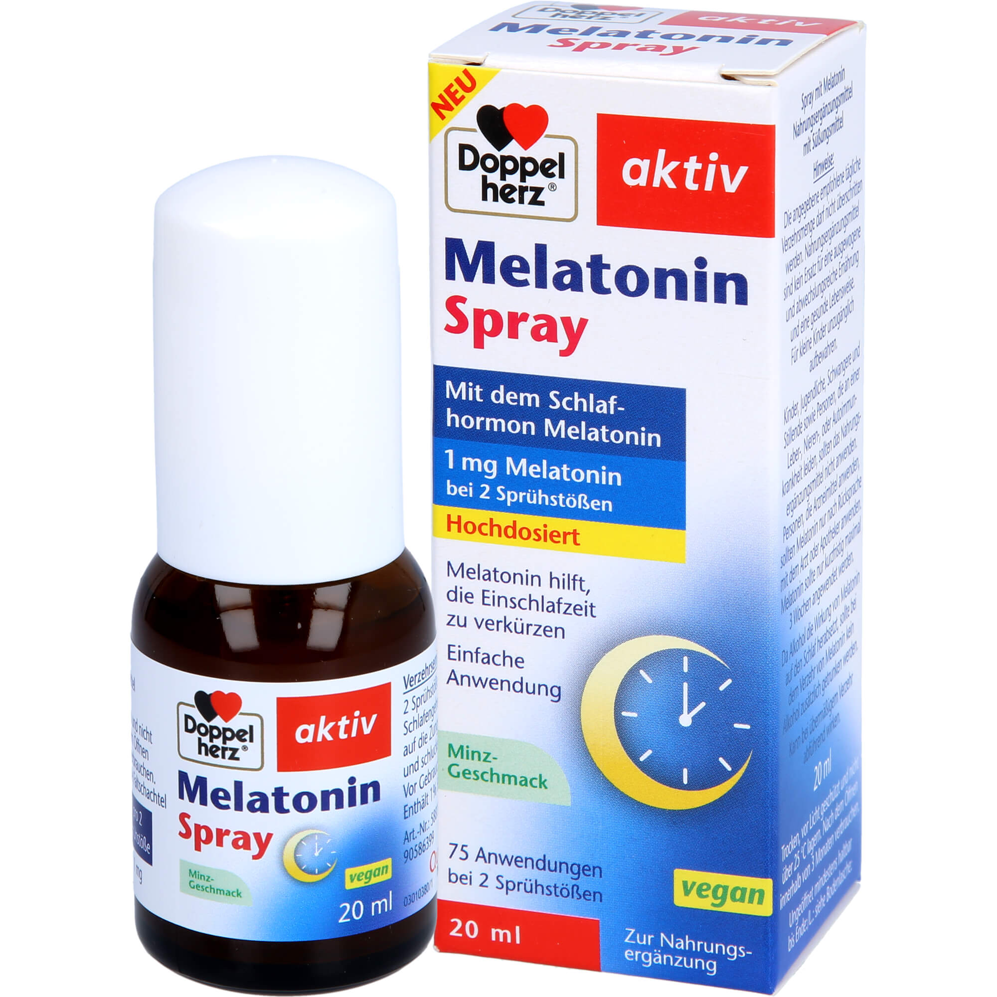 DOPPELHERZ Melatonin Spray