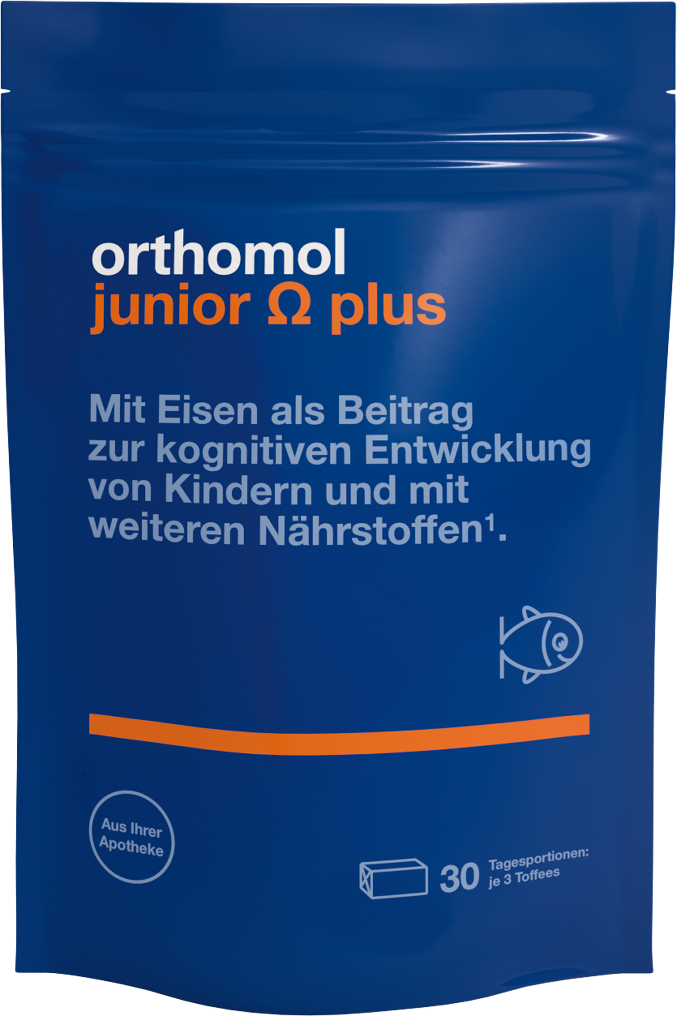 ORTHOMOL Junior Omega plus Kaudragees